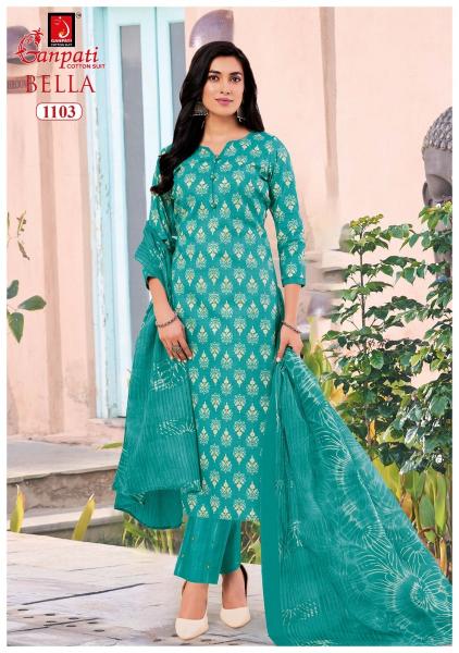Ganpati bella vol 11 hakoba dress material wholesale